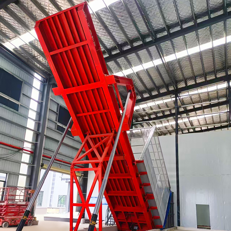 Máy xúc lật xe tải kèm theo hệ thống kiểm soát bụi